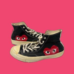 Converse Chuck Taylor All-Star 70 Hi Comme des Garcons Black Mens 9 Womens 11
